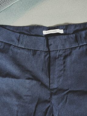 Women's Navy Tailored Suit Formal Pants Trousers Calliope Size S New